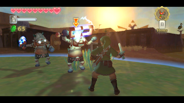 Skyward Sword Lanaryu Desert