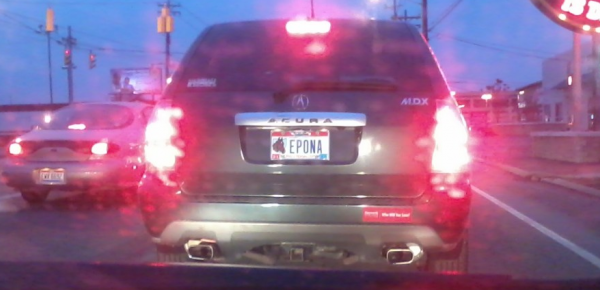 Epona License Plate Full