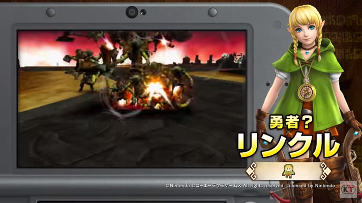 New Trailer Showcases Characters and New Features in Hyrule Warriors Legends