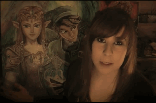 Fan-Art: The Legend of Zelda time-lapse painting