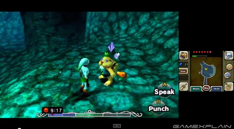 Majora's Mask 3D Beaver Race