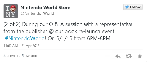 Nintendo World Store Hosting Publisher Q&A for A Link to the Past Novel