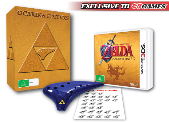 Australia Ocarina of Time 3D Preorder Bonus