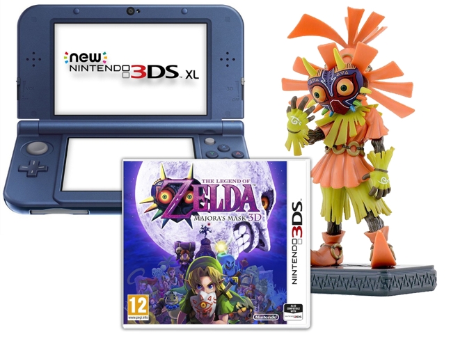 Dutch Retailer Nedgame Opens Preorders for 3DS with Skull Kid Figurines and Majora's Mask 3D Included