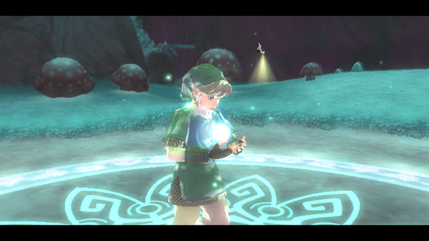 More Skyward Sword Screenshots - Digging Mitts, Mogma, Scaldera, and More