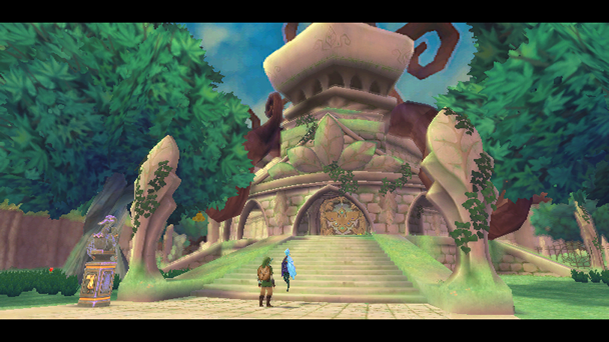 Skyward Sword - Skyview Temple Impressions