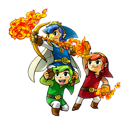 Tri Force Heroes Artwork