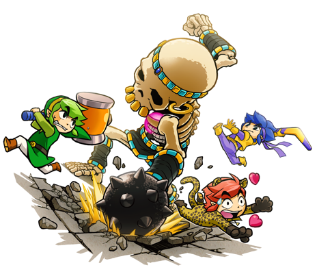 Tri Force Heroes Artwork