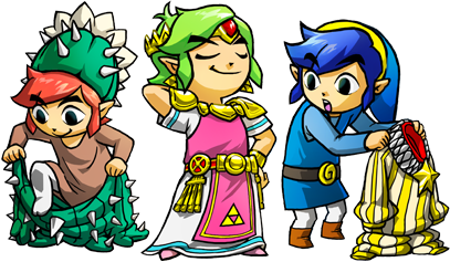 Tri Force Heroes to Feature 36 Costumes