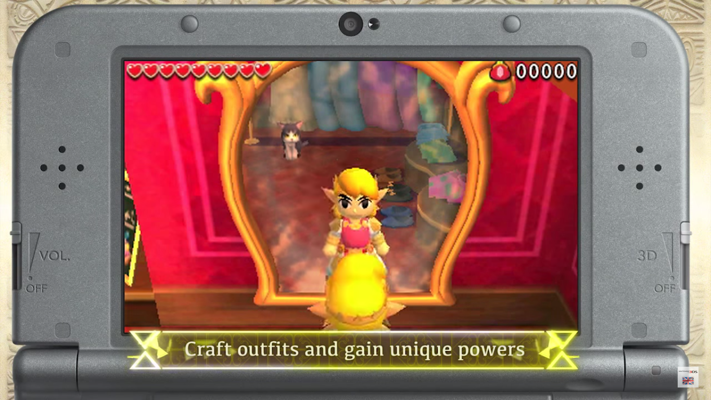 Tri Force Heroes: Dungeons, Monsters, and Costume Changes Trailer