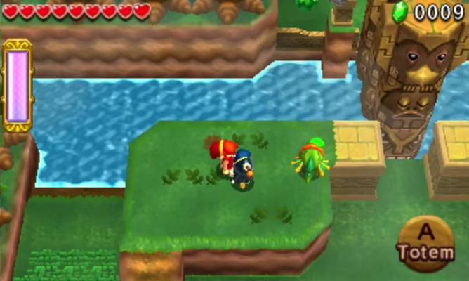 Tri Force Heroes Moblin Base Gameplay