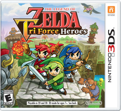 Tri Force Heroes Launches on the eShop at Midnight!