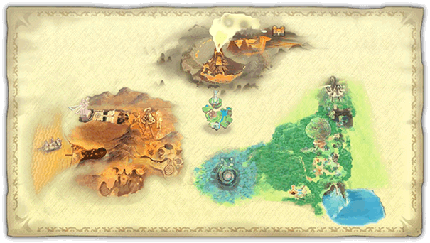 Skyward Sword: Full Map Revealed