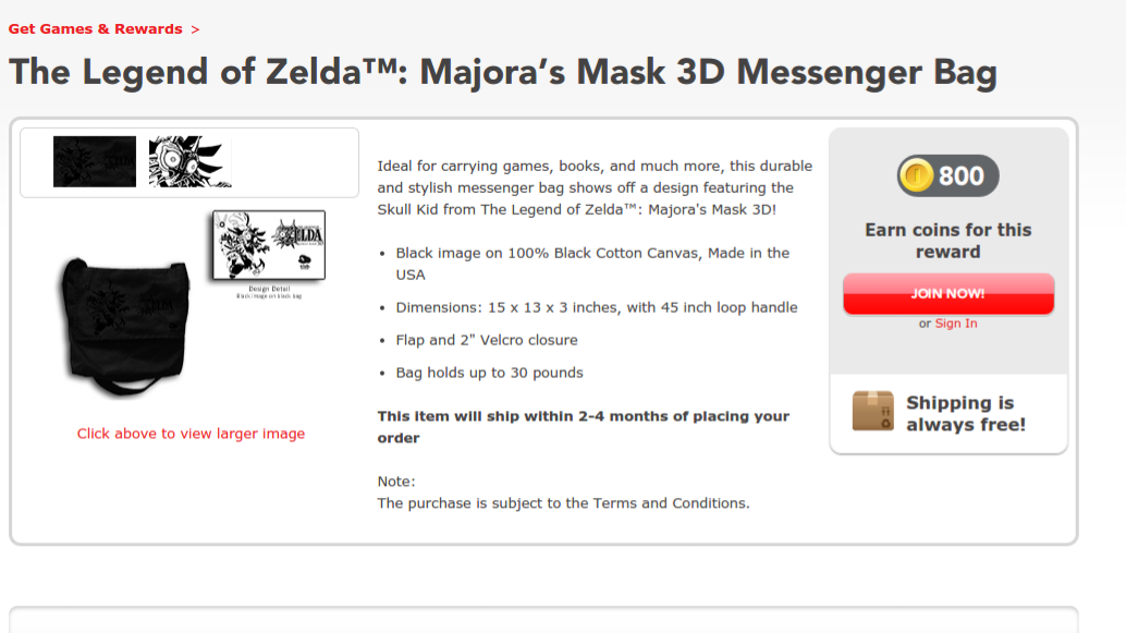 Majora's Mask Messenger Bag